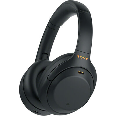 Sony - WH-1000XM4 Wireless Noise-Cancelling Over-the-Ear Headphones - Black | WH1000XM4/B