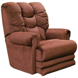 Catnapper Malone 4257 Power Lay Flat Recliner with Extended Ottoman - Merlot, , hires