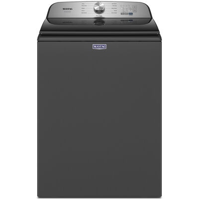 Maytag Pet Pro 27.5 in. 4.7 cu. ft. Top Load Washer with Agitator & Advanced Vibration Control - Black | MVW6500MBK