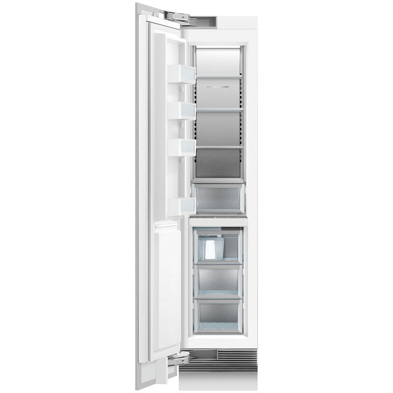 Fisher & Paykel Series 11 18 in. 7.8 cu. ft. Built-In Upright Freezer with Ice Maker, Adjustable Shelves & Digital Control - Custom Panel Ready, , hires