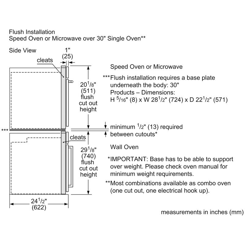 Bosch 500 Series 30 in. 1.6 cu.ft Built-In Microwave with 10 Power Levels & Sensor Cooking Controls - Stainless Steel, , hires