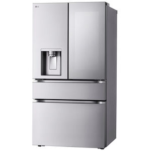 LG 36 in. 28.6 cu. ft. Smart 4-Door French Door Refrigerator with External Ice & Water Dispenser - PrintProof Stainless Steel, , hires