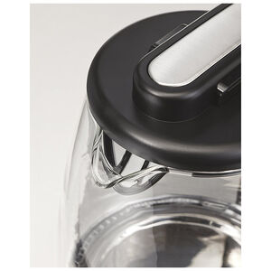 Hamilton Beach 1.7-Liter Electric Glass Kettle - Stainless Steel, , hires