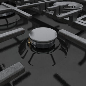 Bosch 800 Series 30 in. 3.9 cu. ft. True European Convection Dual Fuel Range with 5 Sealed Burners - Stainless Steel, , hires