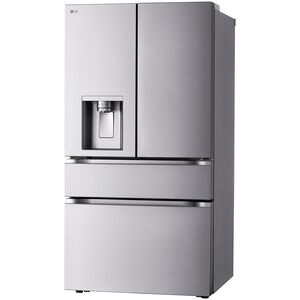 LG 36 in. 28.6 cu. ft. Smart 4-Door French Door Refrigerator with Ice & Water Dispenser - PrintProof Stainless Steel, , hires