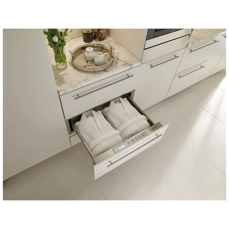 Wolf 30 in. 1.6 cu. ft. Warming Drawer with Humidity Control - Custom Panel Ready, , hires