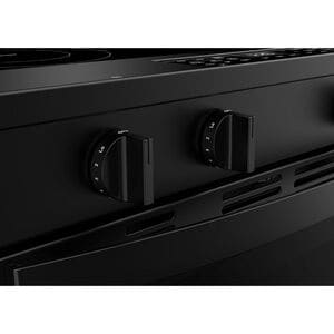 Whirlpool 30 in. 5.3 cu. ft. Smart Air-Fry Standard Convection Electric Range with Radiant Burners - Black, , hires