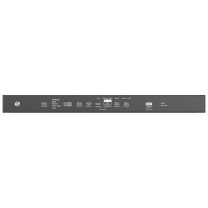 GE 24 in. Top Control Flush-Mount Dishwasher with 45 dBa Sound Level, 3rd-Rack & Dry Boost - Black Slate, Black Slate, hires