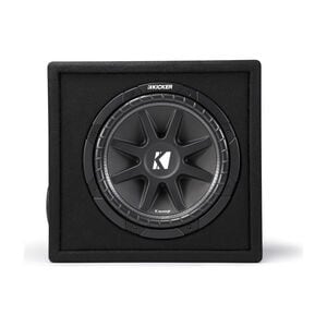 Kicker 12" 4 Ohm Ported Subwoofer Box, , hires