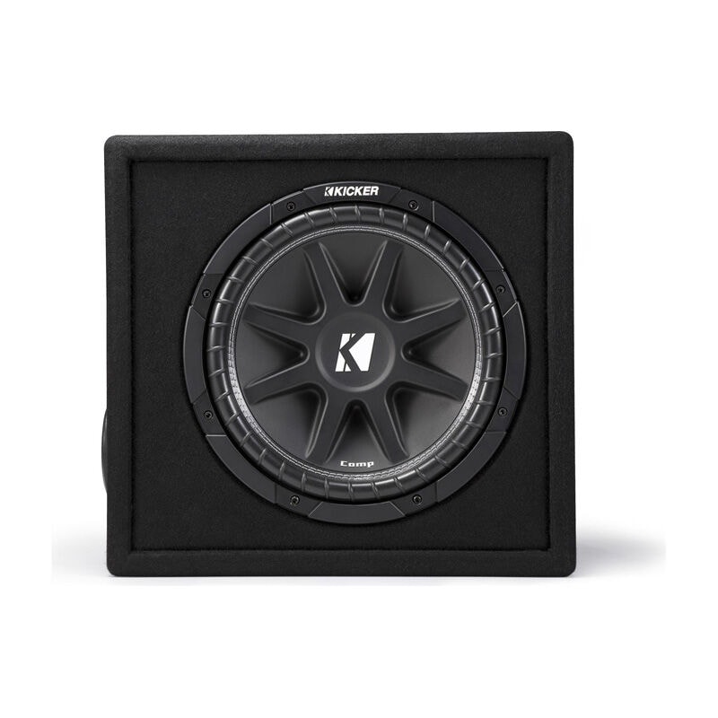 Kicker 12" 4 Ohm Ported Subwoofer Box, , hires