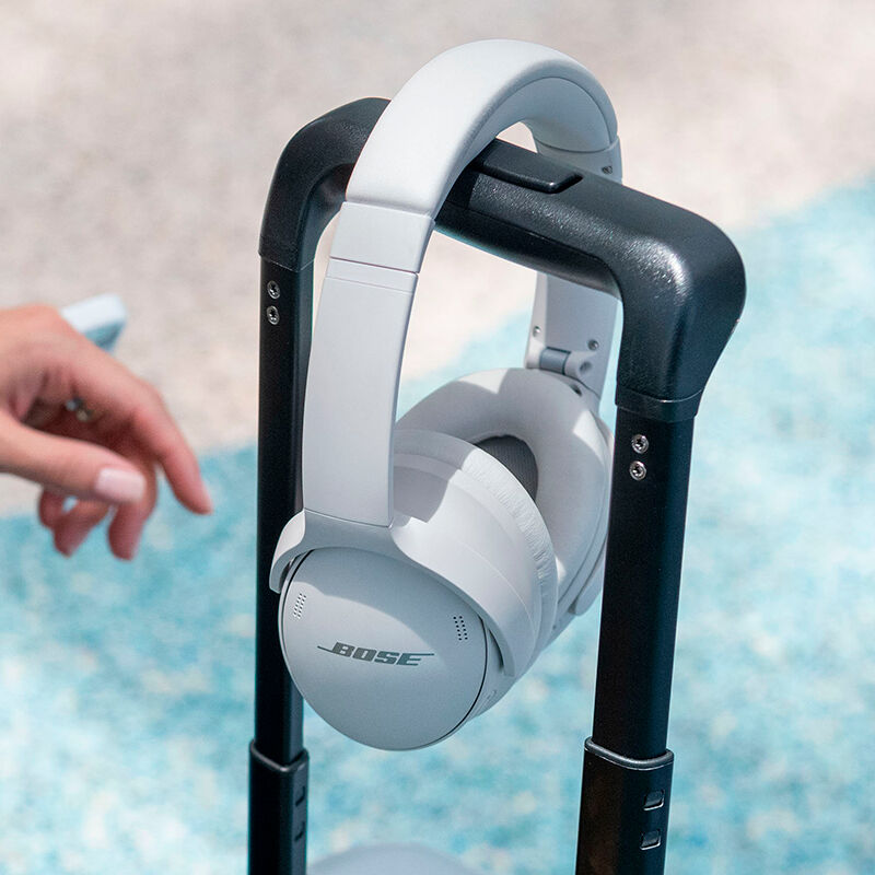 Bose - QuietComfort 45 Wireless Noise Cancelling Over-the-Ear Headphones -  White Smoke