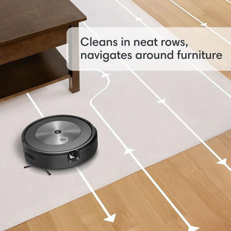 iRobot Roomba Combo j5+ Wi-Fi Connected Auto-Empty Robotic Vacuum/Mop Combo with Voice-Control & Cleaning Station, , hires