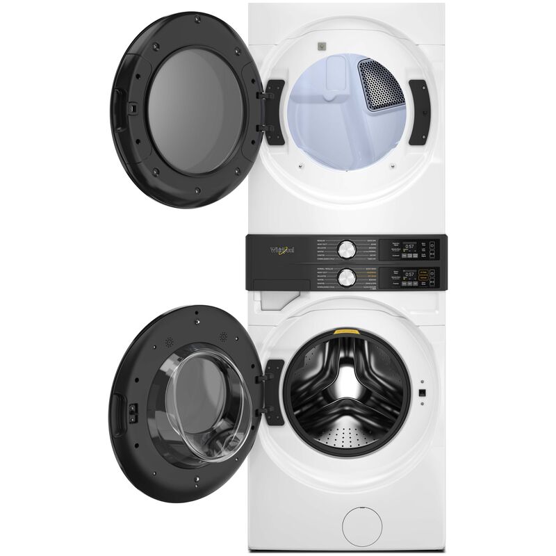 Whirlpool 28 in. 4.5 cu. ft. Smart Gas Front Load Laundry with UV Clean Technology, FreshFlow Vent System, Sensor Dry, Sanitize & Steam Cycle - White, White, hires