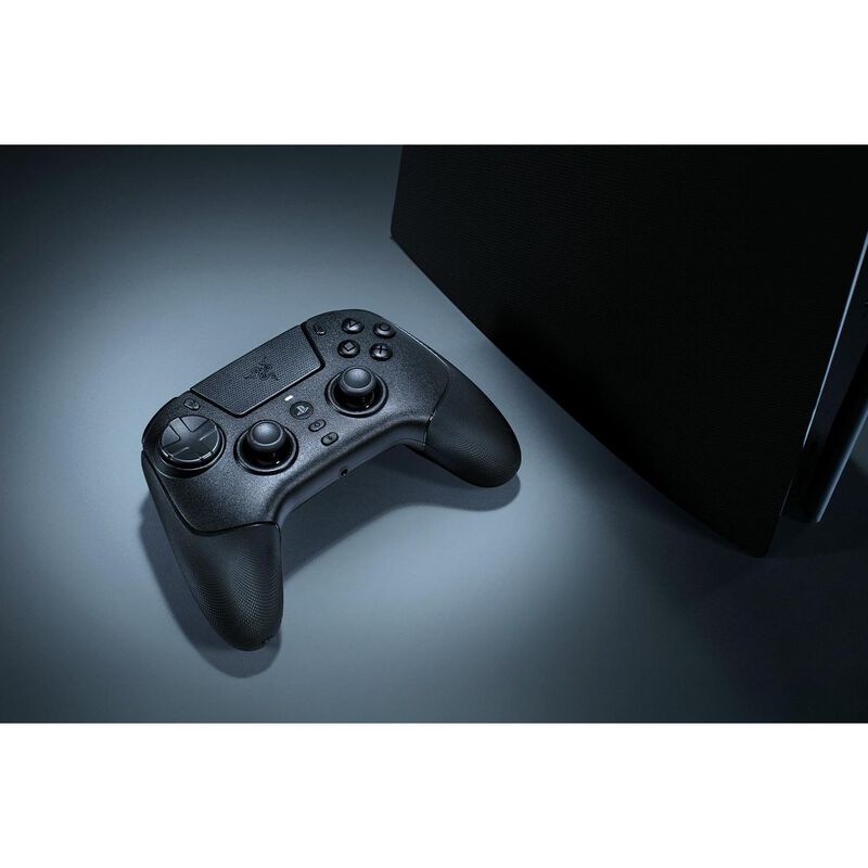 Razer Raiju V3 Pro Wireless Gaming Controller with TMR Thumbsticks and Remappable Buttons for PS5 and PC - Black, , hires