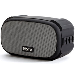 iHome Water & Shock Resistant Bluetooth Speaker with Long Life Mega Battery - Black, Black, hires