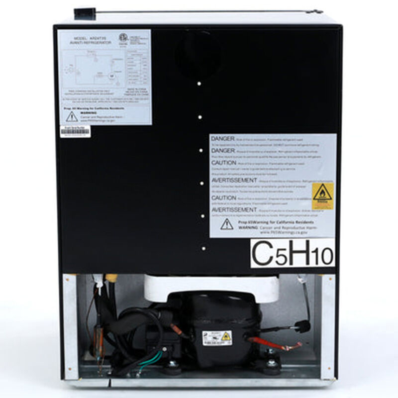 Avanti 19 in. 2.4 cu. ft. Mini Fridge - Stainless Steel, , hires