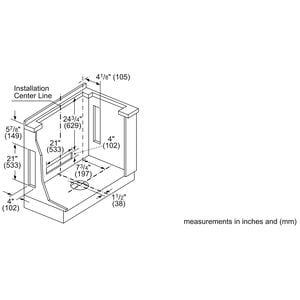 Thermador Masterpiece Series 36 in. Convertible Downdraft with 3 Fan Speeds - Stainless Steel, , hires