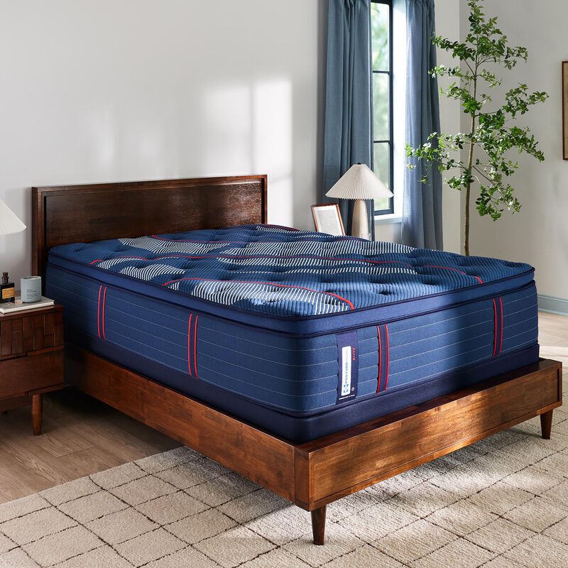 Sealy Brenham II Posturepedic Elite Medium Euro Top Innerspring Twin XL Size Mattress, , hires