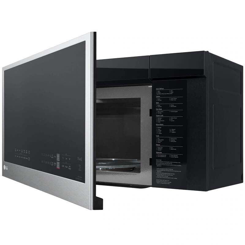 LG 30 in. 2.0 cu. ft. 1050W Smart Over-the-Range Microwave with 400 CFM & Sensor Cooking - PrintProof Stainless Steel, PrintProof Stainless Steel, hires