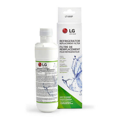 LG 6 Month / 200 Gallon Capacity Replacement Refrigerator Water Filter | LT1000P
