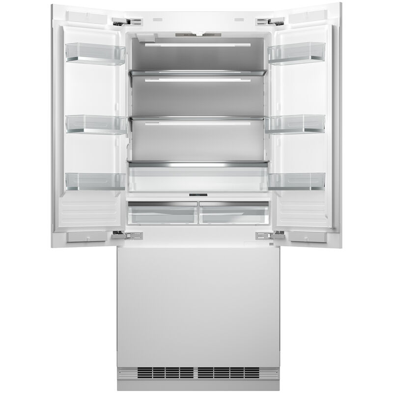 Bertazzoni Professional Series 36 in. Built-In 19.6 cu. ft. Counter Depth  French Door Refrigerator with Internal Water Dispenser - Custom Panel Ready  | P.C. Richard u0026 Son