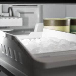 GE 33 in. 24.7 cu. ft. French Door Refrigerator with Internal Water Dispenser - Black on Black, Black on Black, hires