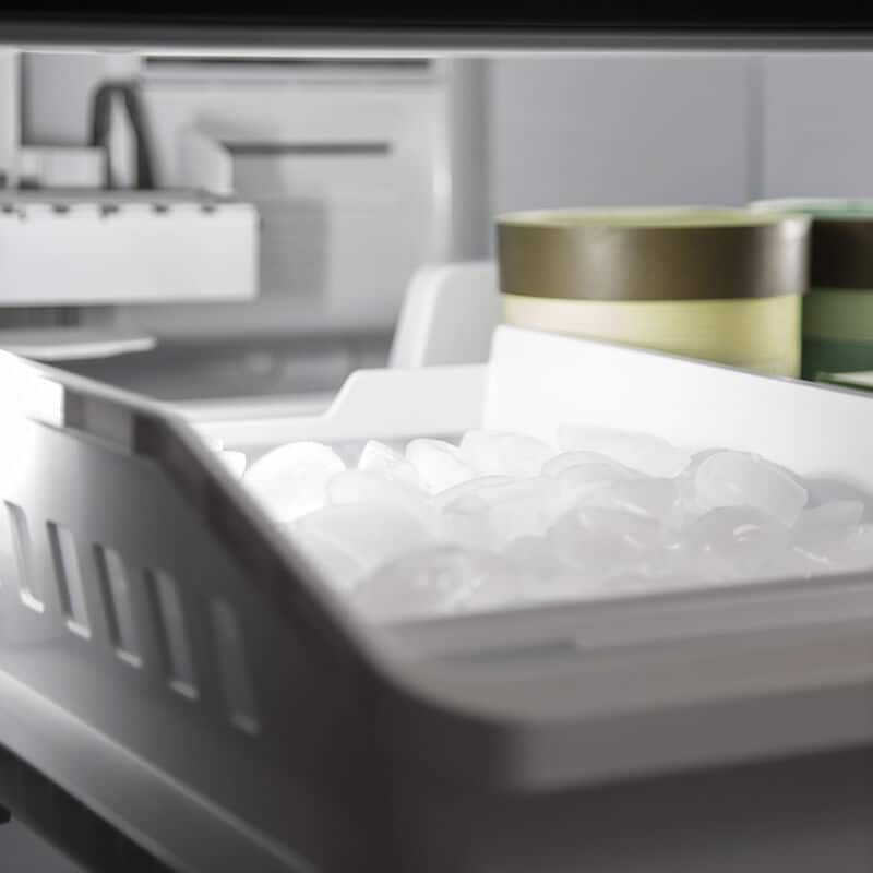 GE 33 in. 24.7 cu. ft. French Door Refrigerator with Internal Water Dispenser - Black on Black, Black on Black, hires