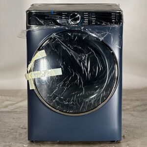 GE Profile 28 in. 7.8 cu. ft. Smart Stackable Electric Dryer with Sensor Dry, Sanitize & Steam Cycle - Sapphire Blue (Open Box Good Condition), , hires