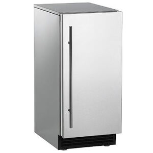 Scotsman Brilliance Series 15 in. Ice Maker with 26 Lbs. Ice Storage Capacity, Clear Ice Technology & Digital Control - Custom Panel Ready, , hires