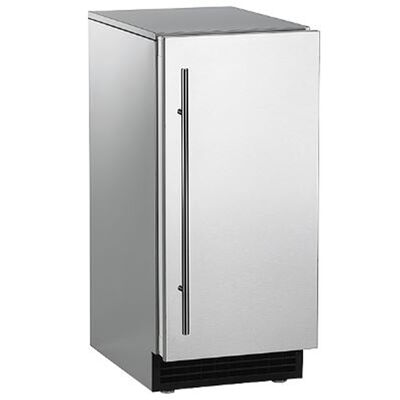 Scotsman Brilliance Series 15 in. Ice Maker with 26 Lbs. Ice Storage Capacity, Clear Ice Technology & Digital Control - Custom Panel Ready | SCCP50MB1SU