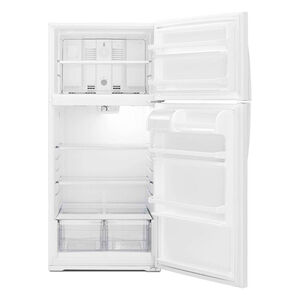 Whirlpool 28 in. 14.3 cu. ft. Top Freezer Refrigerator - White, White, hires