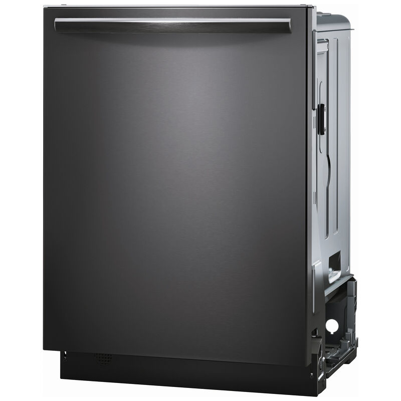Frigidaire Gallery 24 in. Top Control Dishwasher with 47 dBa Sound Level, 3rd-Rack & CleanBoost - Black Stainless, , hires