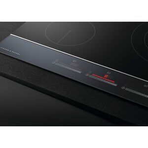 Fisher & Paykel Series 7 36 in. 5-Burner Induction Cooktop with Simmer Burner & Power Burner - Black Glass, , hires