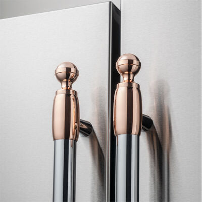 Bertazzoni Collezione Metalli Heritage Series Refrigerator & Dishwasher Decor Set (Set of 6) - Copper | DS2HERTPC