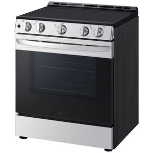 LG 30 in. 6.3 cu. ft. Slide-In Electric Range with Radiant Burners - Stainless Steel, , hires