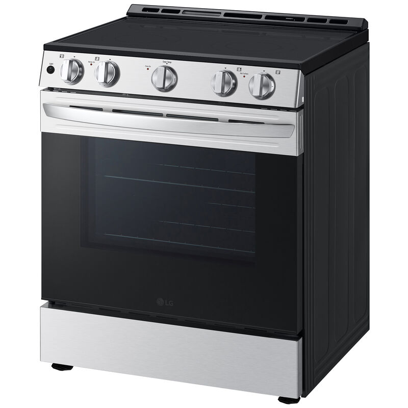 LG 30 in. 6.3 cu. ft. Slide-In Electric Range with Radiant Burners - Stainless Steel, , hires