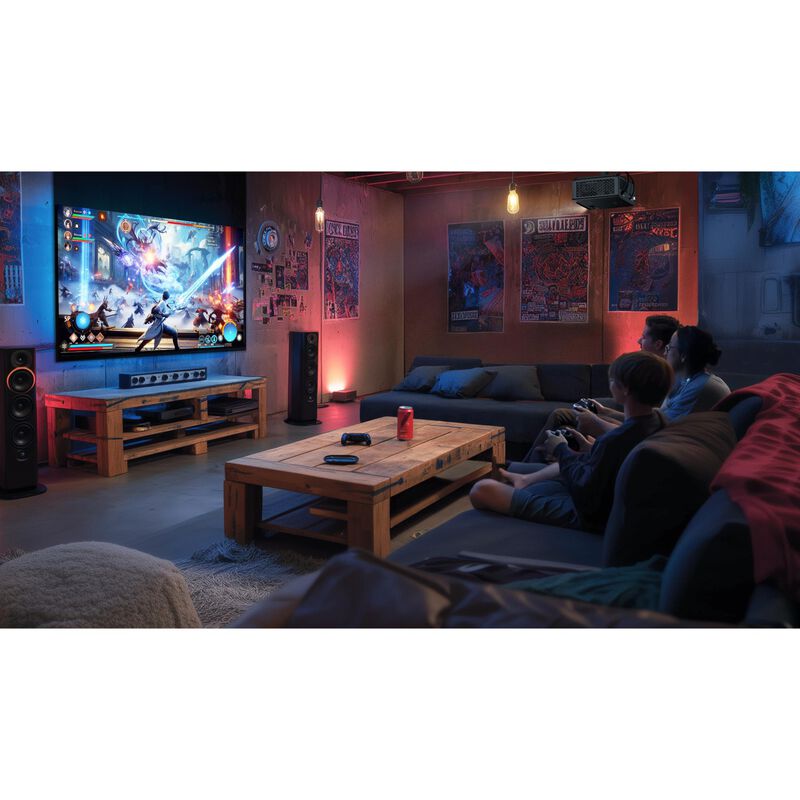 Optoma Home Cinema 4K UHD Dual Laser HDR10+ Projector, , hires