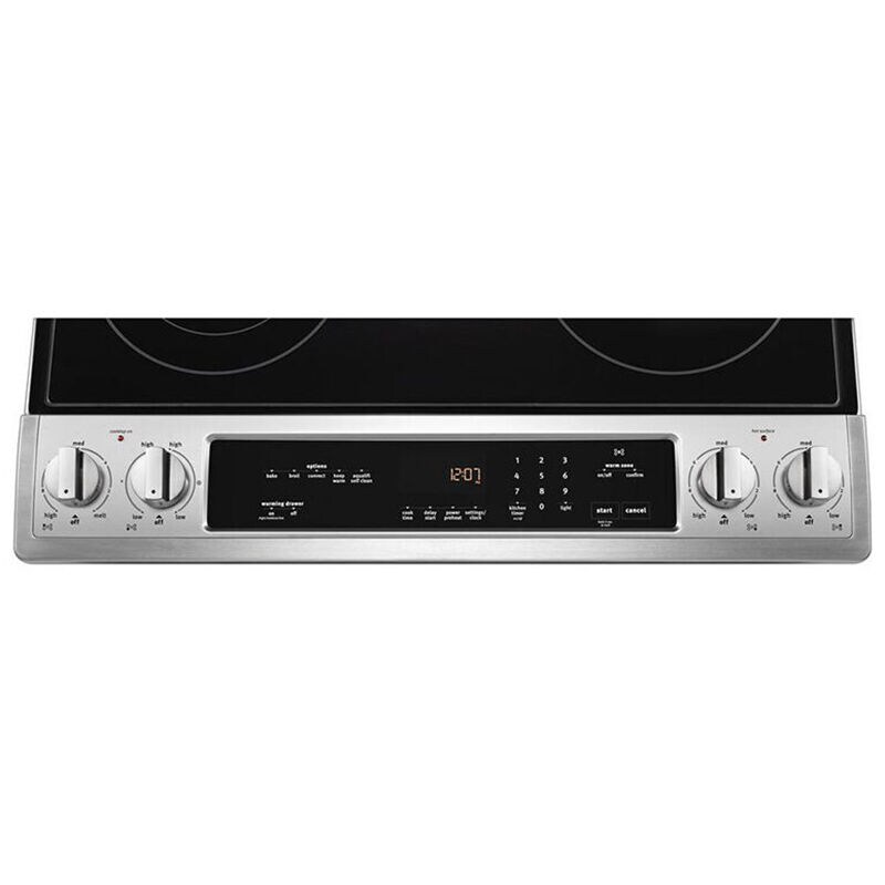 Maytag 30" SlideIn Electric Range with 5 Smoothtop Burners, 6.4 Cu. Ft