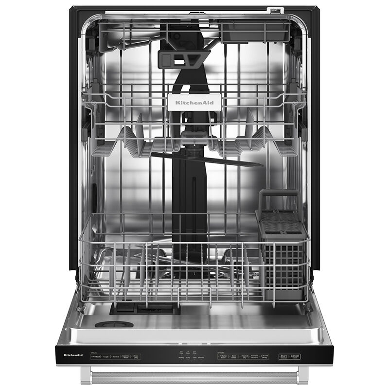 KitchenAid 24 in. Top Control Dishwasher with 41 dBa Sound Level & 3rd-Rack - PrintShield Stainless, Stainless Steel with PrintShield Finish, hires