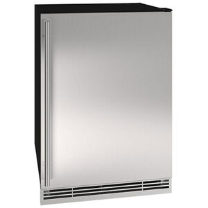 U-Line 1 Class Series 24 in. Ice Maker with 8 Lbs. Ice Storage Capacity & Digital Control - Stainless Steel, , hires