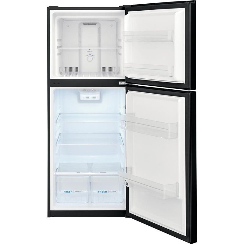 Frigidaire 24 in. 10.1 cu. ft. Counter Depth Garage Ready Top Freezer Refrigerator - Black, Black, hires