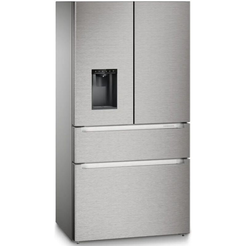 Liebherr Prime Series 36 in. 19.1 cu. ft. Smart Counter Depth 4-Door French Door Refrigerator with Ice & Water Dispenser - Stainless Steel, , hires