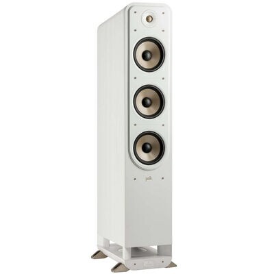 Polk Signature Elite ES60 High-Quality Large Floor-Standing Tower Speaker - White | ES60WHITE