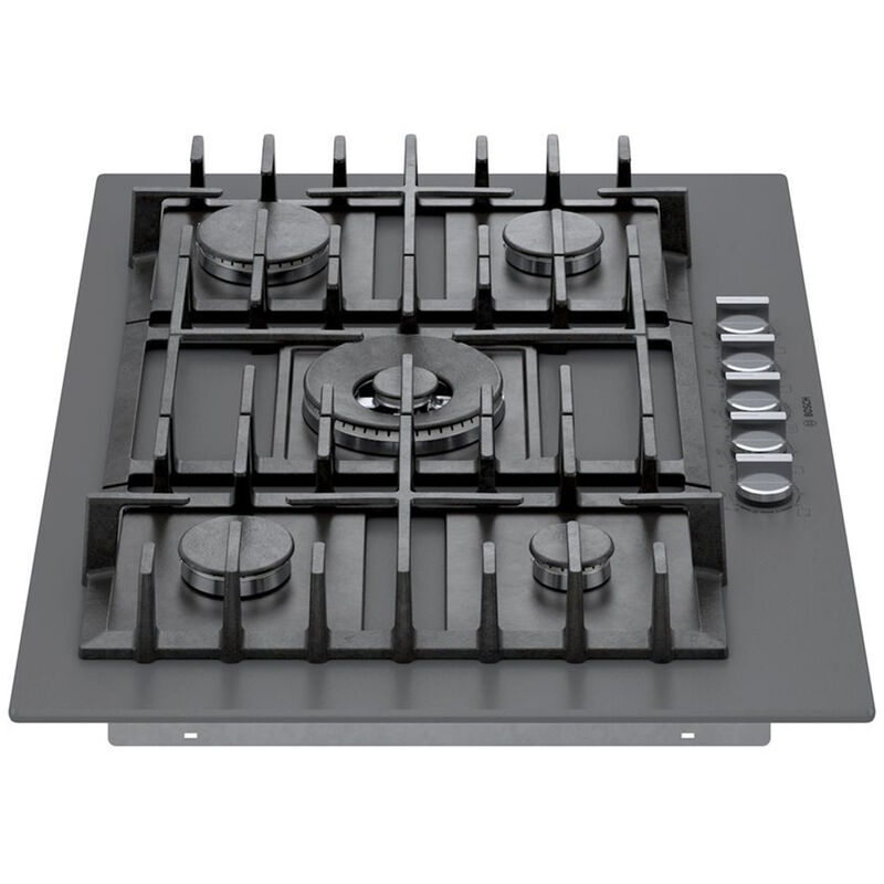Bosch Benchmark 30 in. 5-Burner Natural Gas Cooktop with Simmer Burner - Gray, , hires