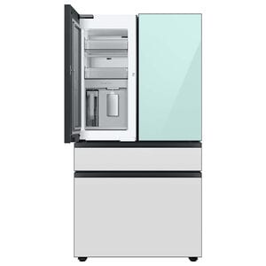 Samsung Bespoke 36 in. 22.8 cu. ft. Smart Counter Depth 4-Door French Door Refrigerator with Internal Water Dispenser - Morning Blue, Morning Blue, hires