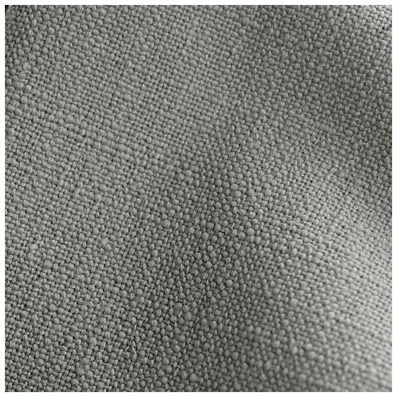 Skyline Furniture Nail Button Border Linen Fabric Twin Size Upholstered Headboard - Grey, Gray, hires