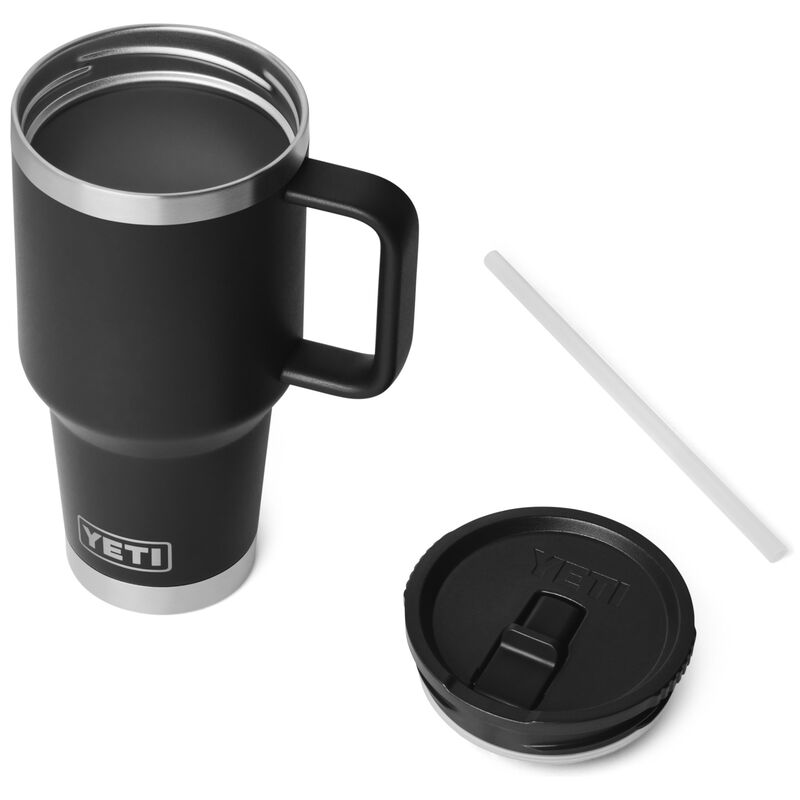 YETI Rambler 30 oz Travel Straw Mug - Black, Yeti-Black, hires