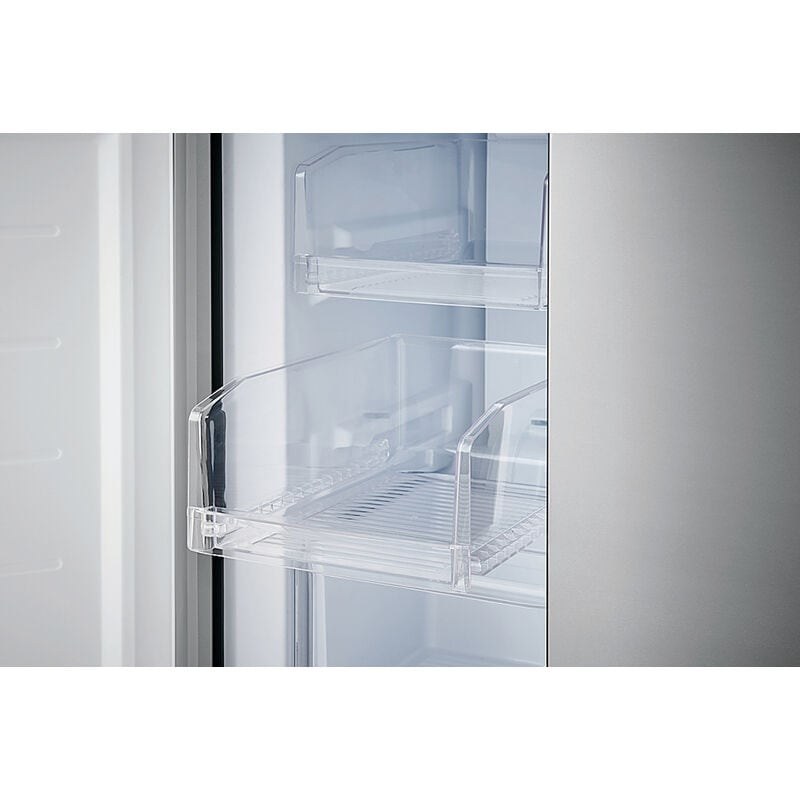 Frigidaire 33 in. 17.4 cu. ft. Counter Depth 4-Door French Door Refrigerator - Brushed Steel, , hires