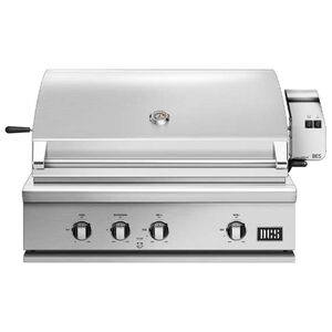 DCS Series 7 36 in. 2-Burner Built-In/Freestanding Liquid Propane Gas Grill with Rotisserie & Sear Burner - Stainless Steel, , hires