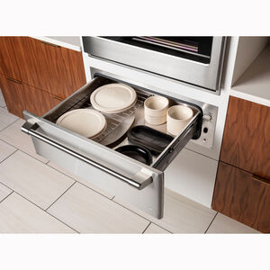 Cafe 30 in. 1.9 cu. ft. Warming Drawer with Humidity Control - Stainless Steel, Stainless Steel, hires